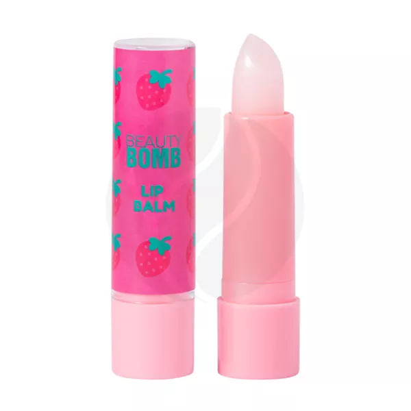 Изображение товара Бальзам для губ в стике Beauty Bomb Bla-bla-balm 01 Strawberry 3,5г увлажнение