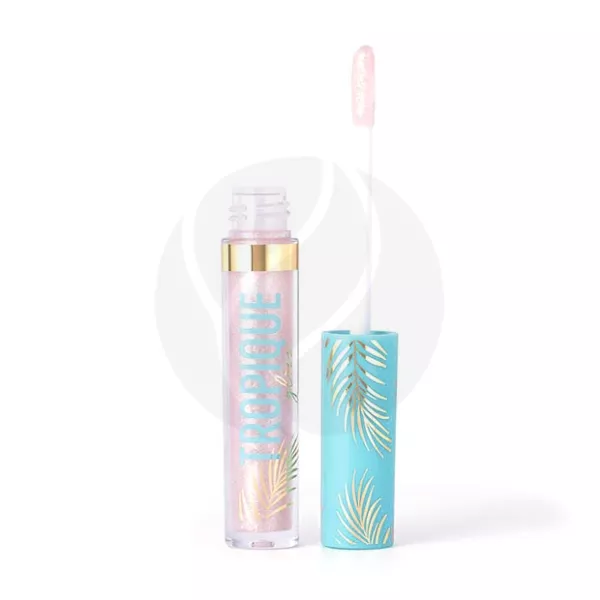 Vivienne Sabo Tropique Gloss блеск для губ тон 6 нежно-лиловый с разноцветными сияющими частицами, 3мл