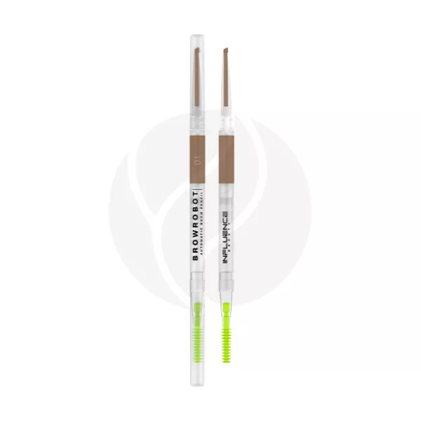 Изображение товара Influence Beauty Brow robot автоматический карандаш для бровей тон 01