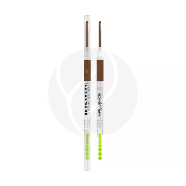 Изображение товара Influence Beauty Brow robot карандаш для бровей автоматический, тон 02, 0,1г