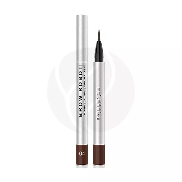 Изображение товара Influence Beauty Brow robot маркер для бровей, тон 04, 0,7мл Изображение товара Influence Beauty Brow robot маркер для бровей, тон 04, 0,7мл