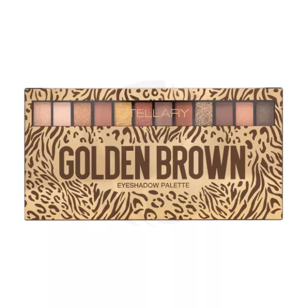 Изображение товара Stellary Golden brown тени для век, 13,44г