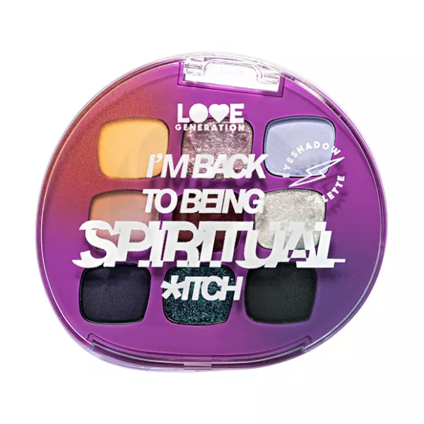 Изображение товара Тени для век Love Generation I’m back to being spirit.*itch тон 01, 7,2 г
