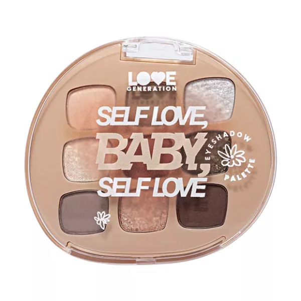 Изображение товара Тени для век Love Generation Self love тон 01 высокая пигментация 7,2г