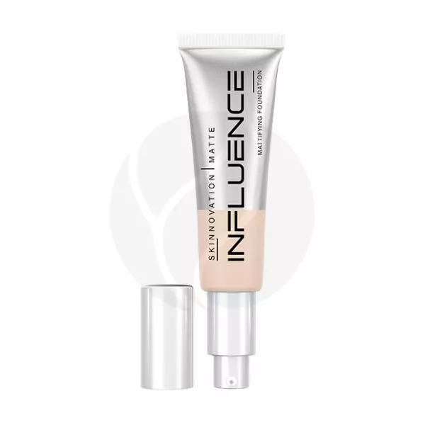 Influence Beauty Skinnovation Matte тональная основа матирующая, тон 01 бело-бежевый, 25мл