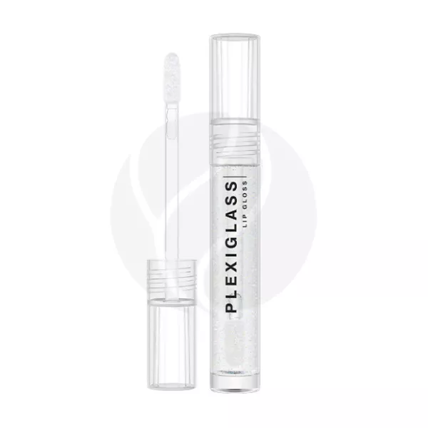 Изображение товара Блеск для губ Influence Beauty Plexiglass 01 прозрачный 3,5 мл глянцевый эффект кожа губ