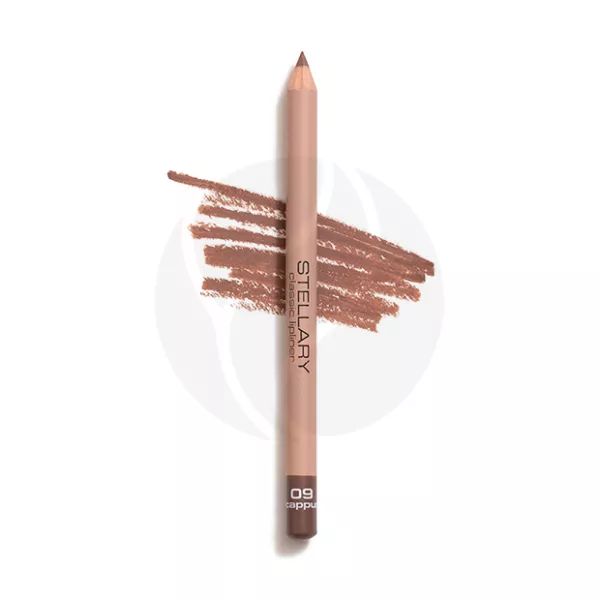 Изображение товара Карандаш для губ Stellary Lipliner тон 09 Cappuchino 1 35г натуральный косметический продукт Изображение товара Карандаш для губ Stellary Lipliner тон 09 Cappuchino 1 35г натуральный косметический продукт