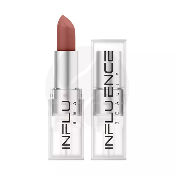 Изображение товара Помада-стик Influence Beauty Тон 11 4г полуматовая стойкая кремовая Изображение товара Помада-стик Influence Beauty Тон 11 4г полуматовая стойкая кремовая