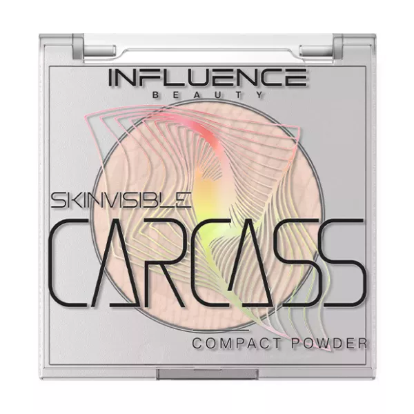 Изображение товара Пудра компактная Influence Beauty Skinvisible, тон 01, 4,2 г