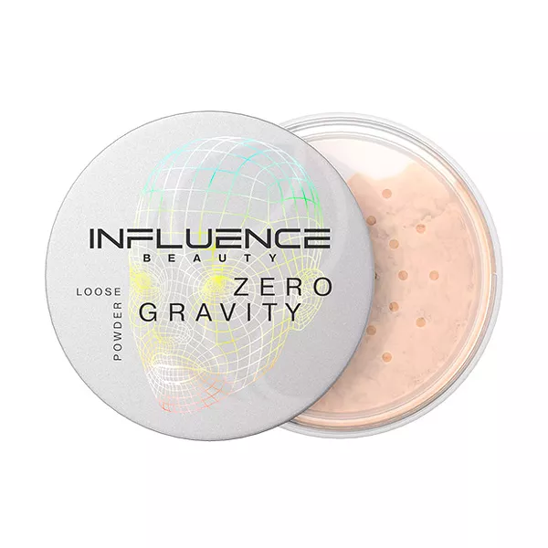 Изображение товара Рассыпчатая пудра Influence Beauty Zero gravity 4г с сиянием для любого типа кожи
