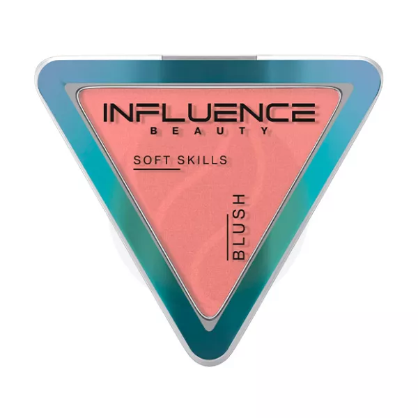 Изображение товара Компактные румяна Influence Beauty Soft skills тон 03 с сиянием