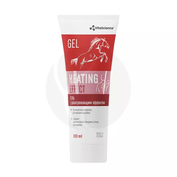 Изображение товара Vitascience гель с разогревающим эффектом 100мл для мышц и суставов