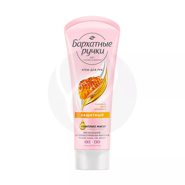 Изображение товара Бархатные ручки крем для рук защитный, 80мл Изображение товара Бархатные ручки крем для рук защитный, 80мл