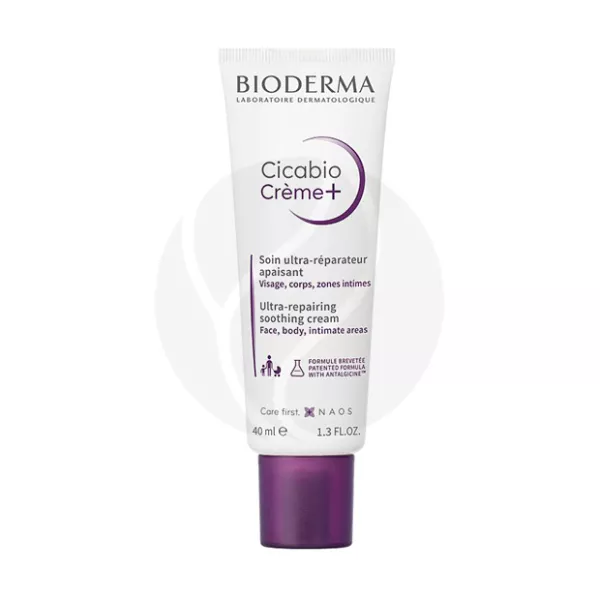 Изображение товара Bioderma Cicabio Восстанавливающий крем 40мл для детей и взрослых Изображение товара Bioderma Cicabio Восстанавливающий крем 40мл для детей и взрослых
