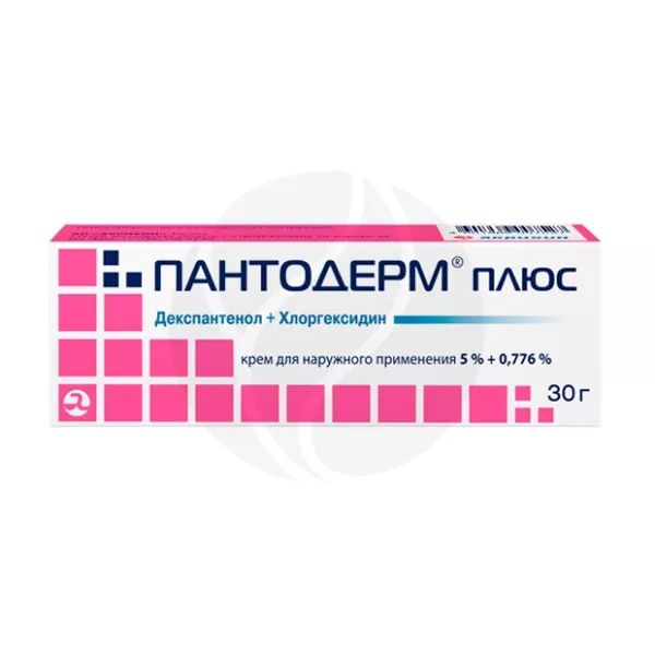 Пантодерм плюс крем д/наружн. прим., 30г, Акрихин