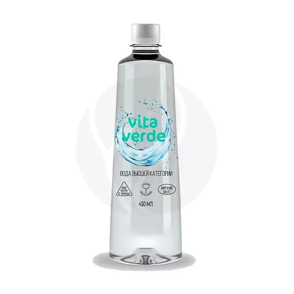 Изображение товара Vita Verde вода питьевая негазированная, 0,45л Изображение товара Vita Verde вода питьевая негазированная, 0,45л
