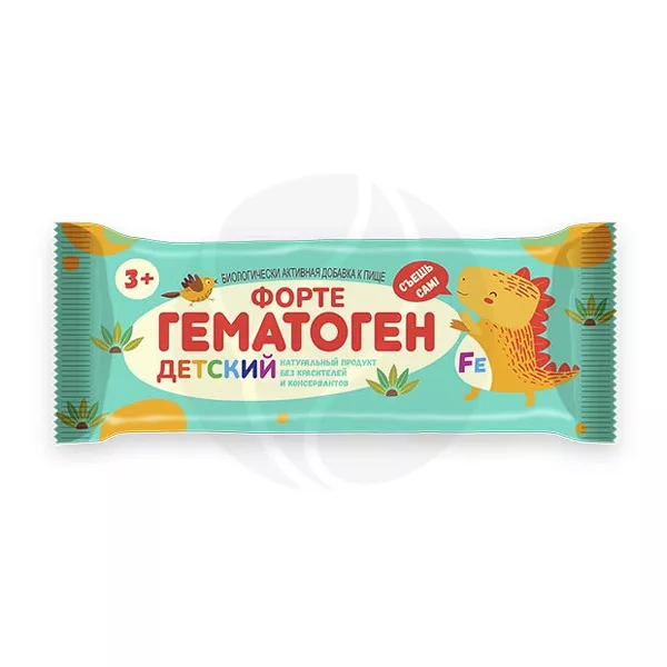 Изображение товара Гематоген Форте детский, 25г Изображение товара Гематоген Форте детский, 25г