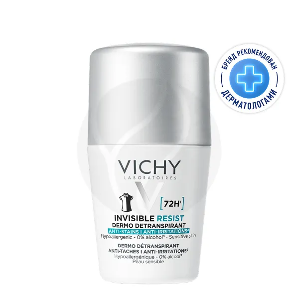 Изображение товара Vichy Deodorants Invisible - антиперспирант с технологией INVISI-LOCK 50 мл