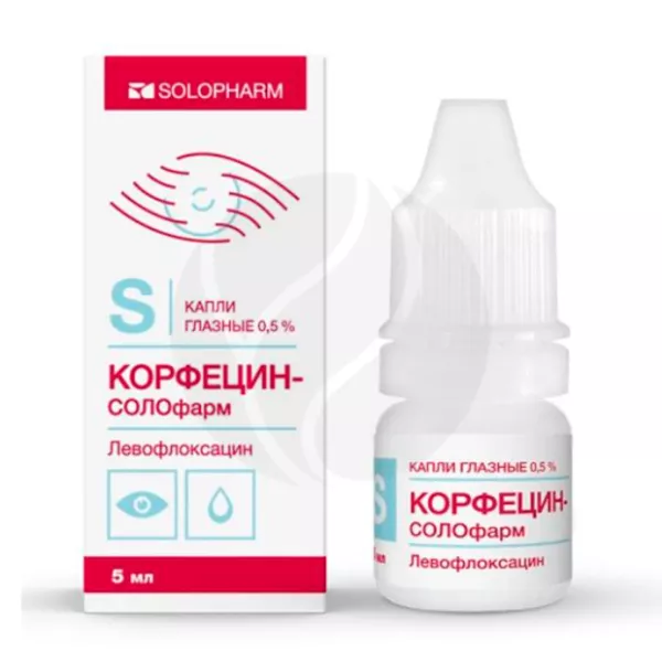 Изображение товара Корфецин-Солофарм капли глазные 0,5%, 5мл