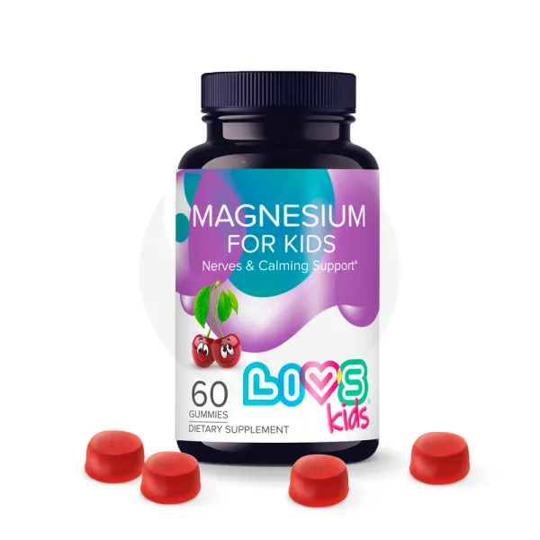 Изображение товара Магний цитрат для детей пастилки жевательные со вкусом вишни 60 шт