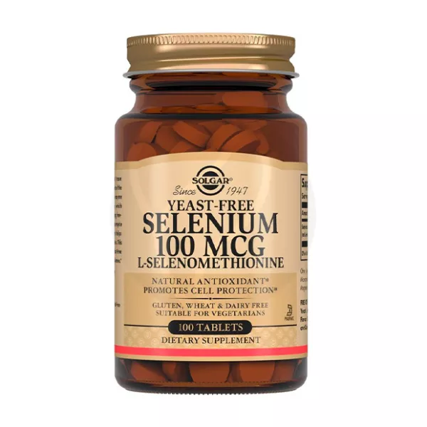 Изображение товара Solgar Селен таблетки 100мкг биологическая добавка для укрепления иммунитета