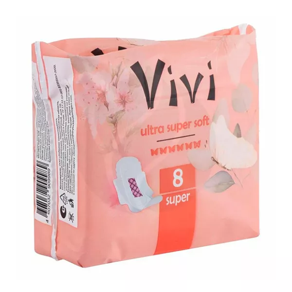 Прокладки Vivi Ultra Soft Super Royal гигиен. №8 Прокладки Пачка ...