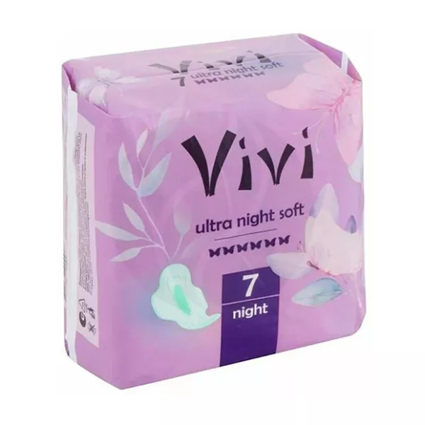Изображение товара Vivi Ultra Soft Night Jafa Прокладки №7 для ночного использования и обильных менструаций