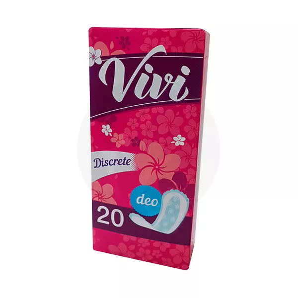 Изображение товара Vivi Discrete Deo прокладки ежедневные, 20шт Изображение товара Vivi Discrete Deo прокладки ежедневные, 20шт