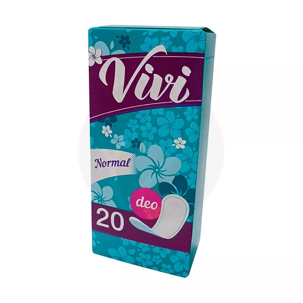 Изображение товара Vivi Normal Deo ежедневные прокладки с цветочным ароматом, №20 Изображение товара Vivi Normal Deo ежедневные прокладки с цветочным ароматом, №20