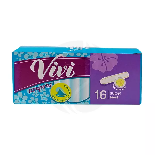 Изображение товара Vivi Super тампоны, 16шт Изображение товара Vivi Super тампоны, 16шт