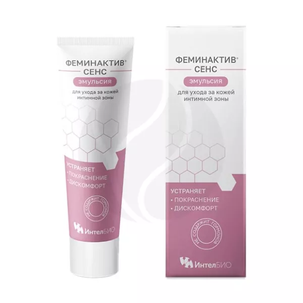Изображение товара Феминактив сенс эмульсия для ухода за кожей интимной зоны 50мл