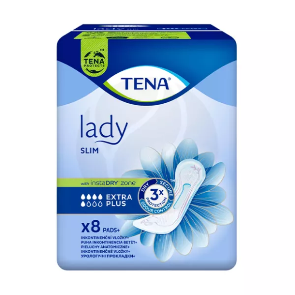 Изображение товара TENA Lady Slim Extra Plus урологические прокладки 8 шт