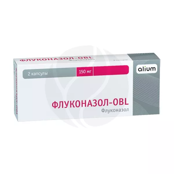 Изображение товара Флуконазол-OBL капсулы 150мг для лечения грибковых инфекций