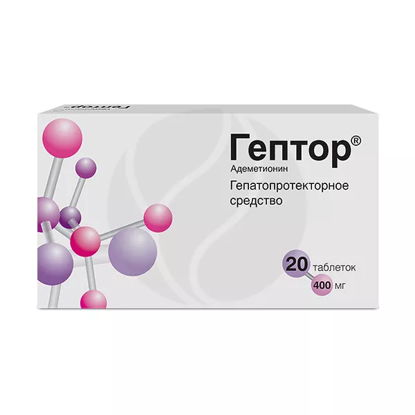 Изображение товара Гептор 400 мг кишечнорастворимые таблетки, покрытые пленочной оболочкой, 20 шт Изображение товара Гептор 400 мг кишечнорастворимые таблетки, покрытые пленочной оболочкой, 20 шт