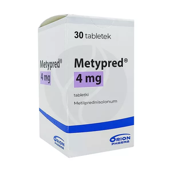 Изображение товара Метипред таблетки 4 мг, 30 штук - Противовоспалительный препарат Изображение товара Метипред таблетки 4 мг, 30 штук - Противовоспалительный препарат