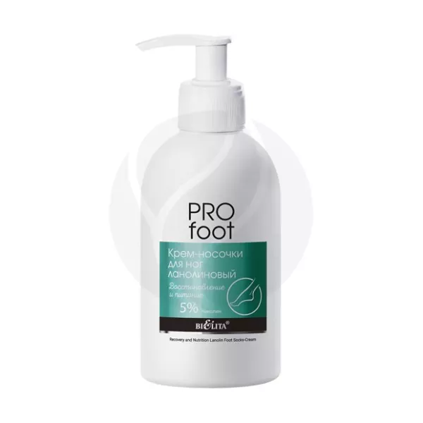 Изображение товара Белита Pro foot крем-носочки для ног ланолиновый восстановление и питание 300мл