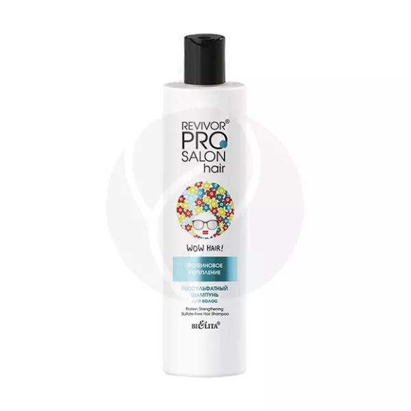 Белита Revivor PRO Salon Hair шампунь для волос бессульфатный протеиновое укрепление, 300мл