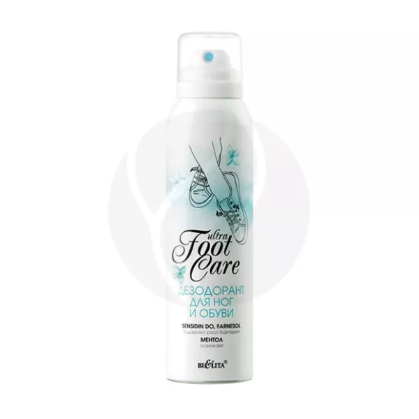 Белита Ultra FOOT Care дезодорант для ног и обуви, 150мл