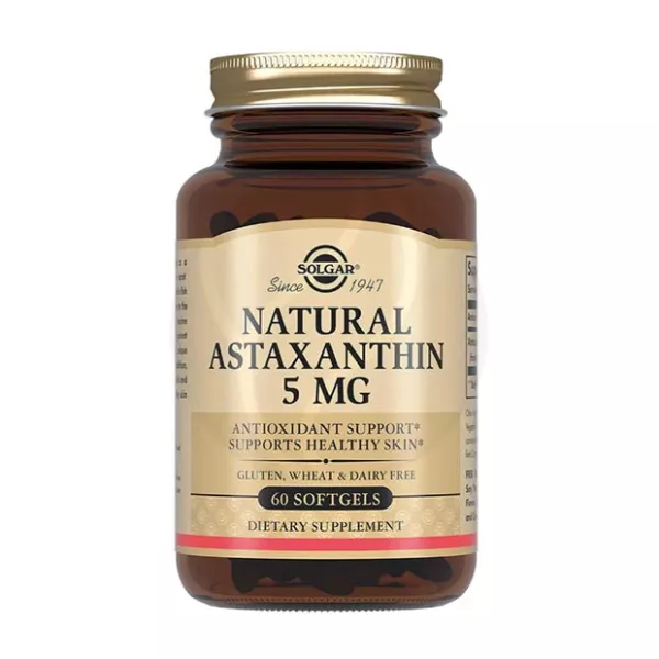 Изображение товара Solgar Астаксантин капсулы No60 - натуральный антиоксидант для защиты глаз и кожи Изображение товара Solgar Астаксантин капсулы No60 - натуральный антиоксидант для защиты глаз и кожи