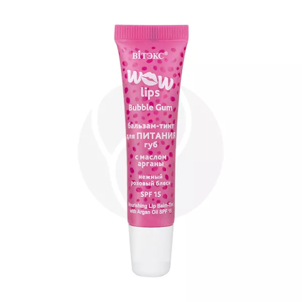 Изображение товара Вiтэкс Wow lips бальзам-тинт для питания губ с маслом арганы, 10мл