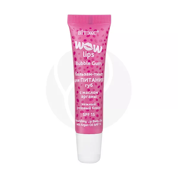 Изображение товара Витэкс Wow lips бальзам-тинт для питания губ с маслом арганы SPF 15 10мл Изображение товара Витэкс Wow lips бальзам-тинт для питания губ с маслом арганы SPF 15 10мл