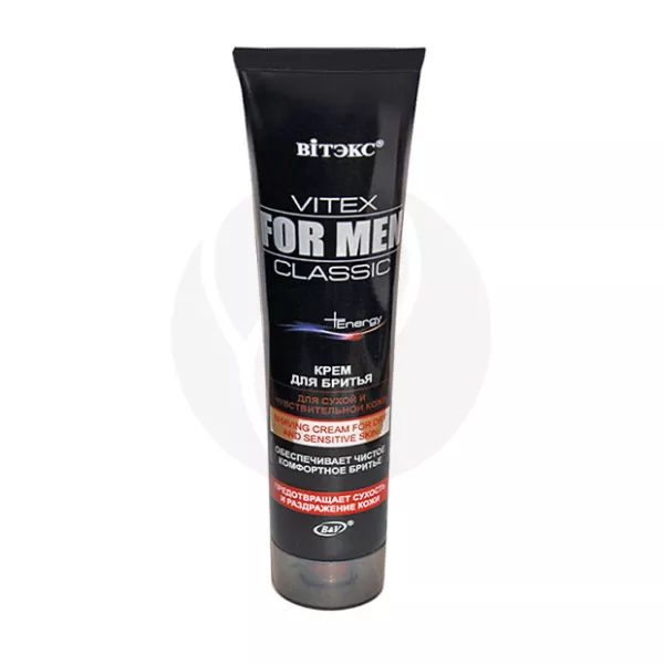 Вiтэкс For men крем для бритья для чувствительной кожи, 100мл