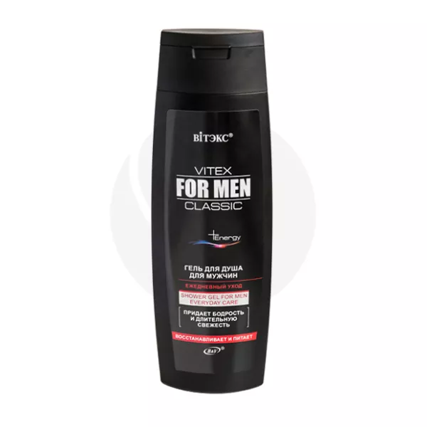 Вiтэкс For men гель для душа для мужчин ежедневный уход, 400мл
