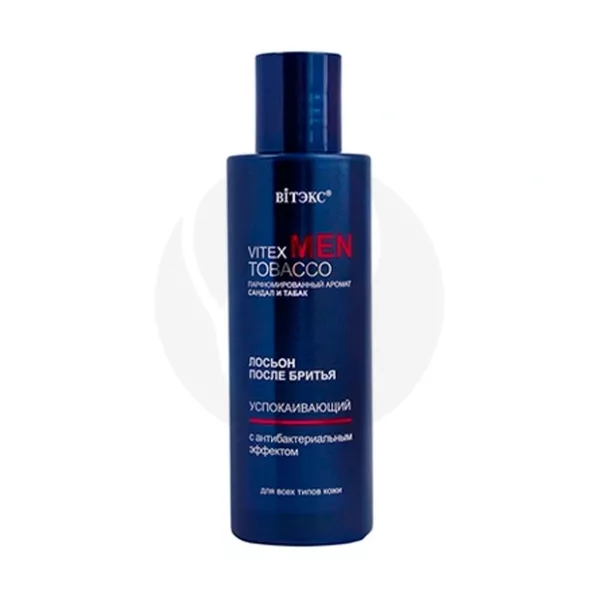 Изображение товара Витэкс Men tobacco лосьон после бритья для любой кожи 150мл, успокаивающий и освежающий