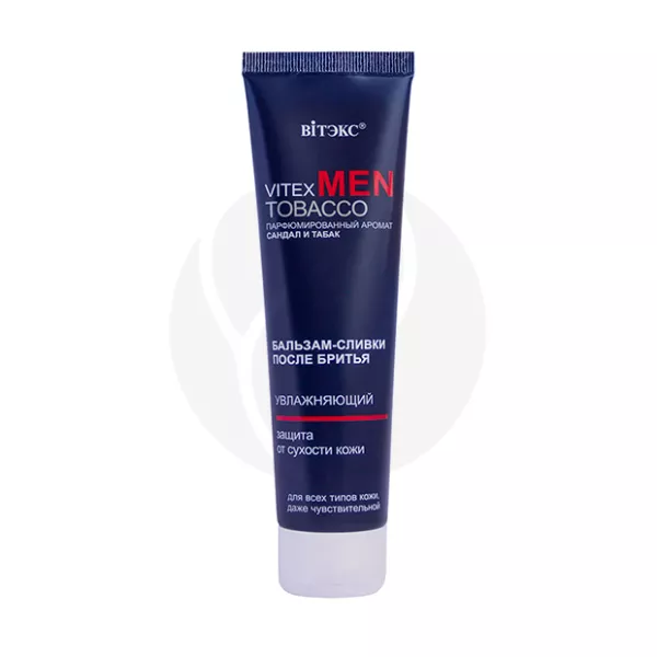 Изображение товара Вiтэкс Men Tobacco Увлажняющий бальзам-сливки после бритья 100мл