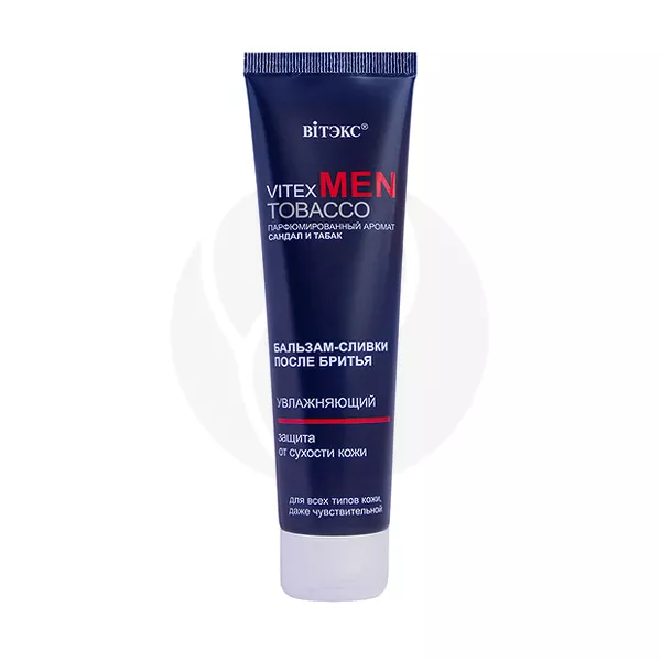 Изображение товара Вiтэкс Men Tobacco Увлажняющий бальзам-сливки после бритья 100мл