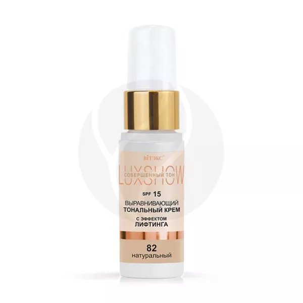 Изображение товара Тональный крем Вiтэкс LuxShow с лифтинг эффектом SPF15 тон 82, 30мл