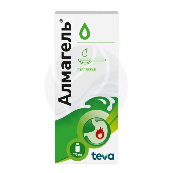 Изображение товара Алмагель суспензия д/приема внутрь 170мл