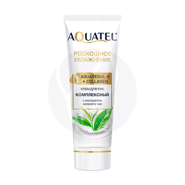 Изображение товара Aquatel крем для рук с экстрактом зеленого чая, 75мл Изображение товара Aquatel крем для рук с экстрактом зеленого чая, 75мл