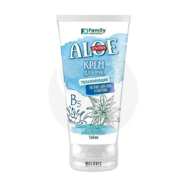 Изображение товара Family Cosmetics Extra Aloe крем для рук Увлажняющий, 160мл